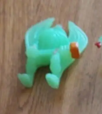 Charun #97, Monster in My Pocket: Series 4: Super Scary, Glow-In-The-Dark Green