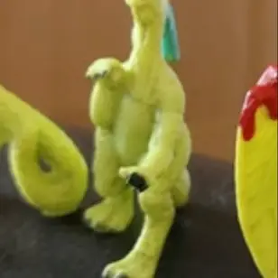 Parasaurolophus #166, Monster in My Pocket: Series 6: Dinosaurs