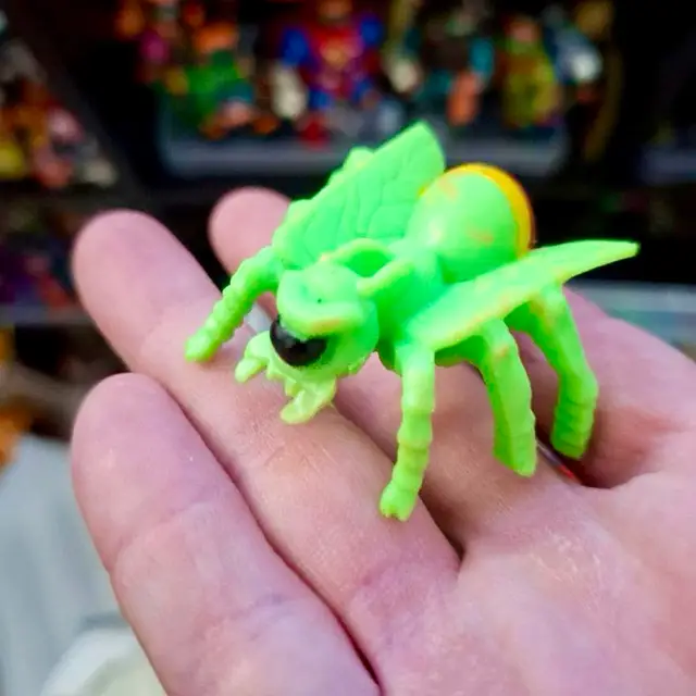 One Eyed Jack #135, Monster in My Pocket: Series 5: Super Creepies, Neon Green With Yellow