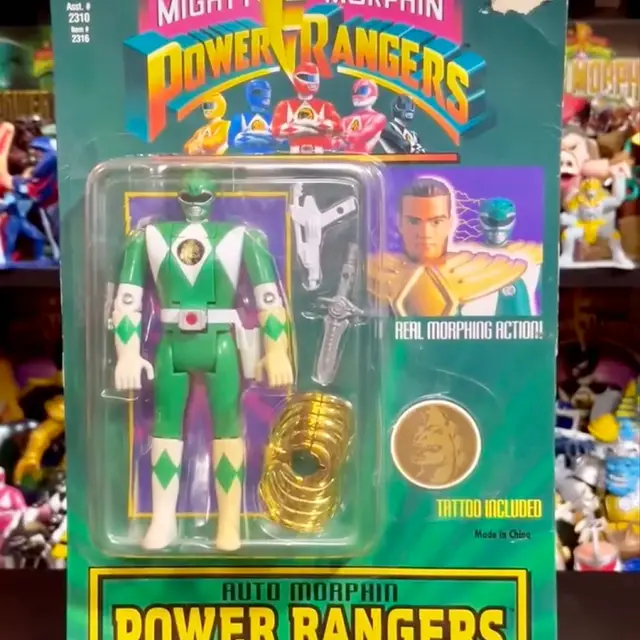 Auto Morphin Power Rangers Tommy, Auto-Morphin Power Rangers Series 1