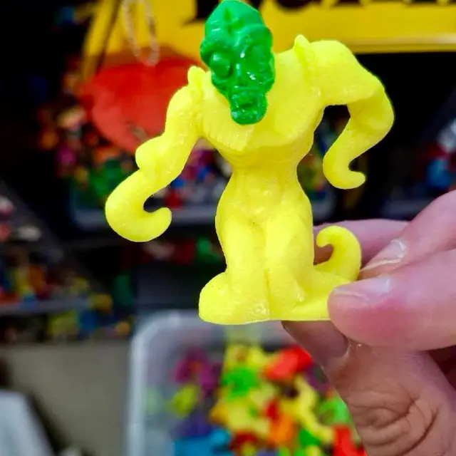 Umi Bozu #118, Monster in My Pocket: Series 4: Super Scary, Neon Yellow