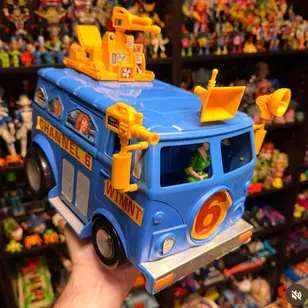 Channel 6 News Van with Toon April, Vintage Teenage Mutant Ninja Turtles: 1993 Series