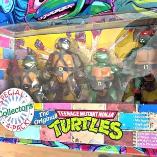 Collector 4 Pack (Target Exclusive), Vintage Teenage Mutant Ninja Turtles: 1992 Series