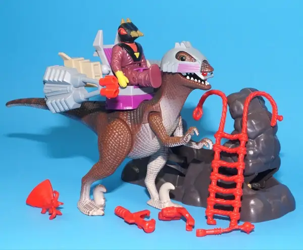 Deinonychus with Antor, Dino-Riders: Series 1