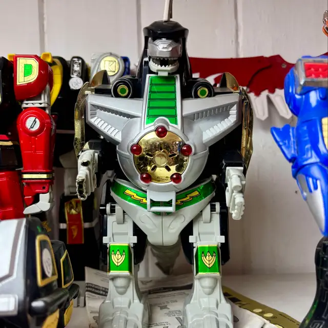 Dragonzord with Green Ranger, Power Rangers: Zords (1993)