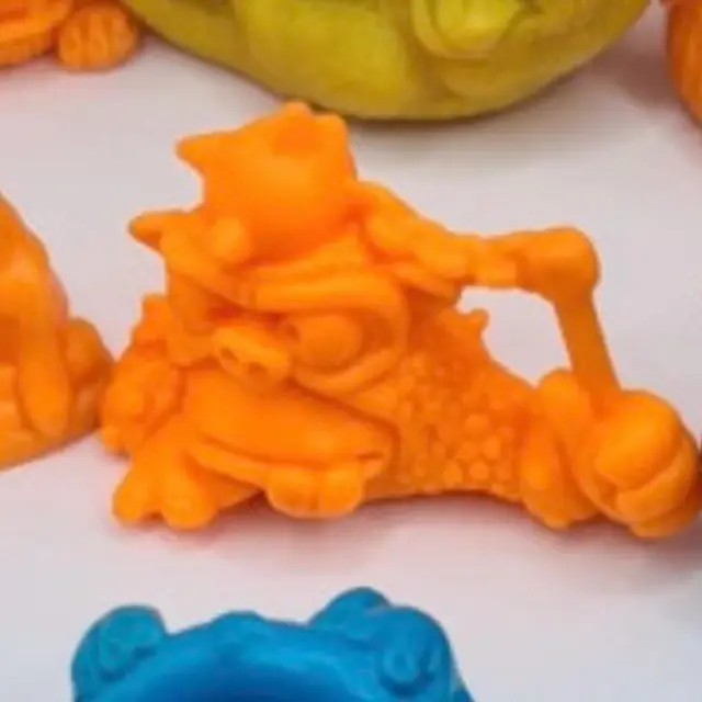 Mace, Mini Boglins: The Medievals, Neon Orange
