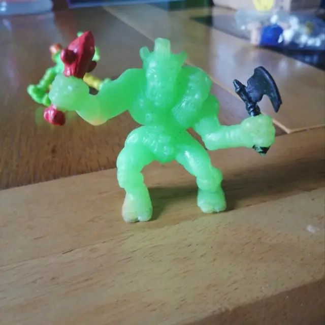 Thunderdell #98, Monster in My Pocket: Series 4: Super Scary, Glow-In-The-Dark Green
