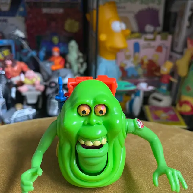 Green Ghost with Proton Pack (Slimer), The Real Ghostbusters: Wave 6