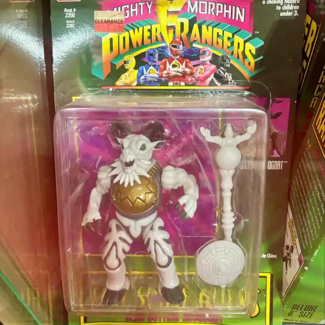 Head Butting Robogoat, Power Rangers: Action Feature Evil Space Aliens Series 2