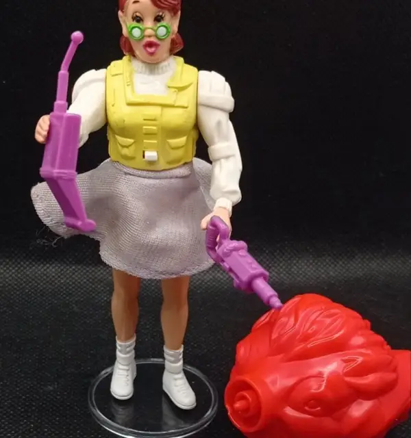 Janine Melnitz with Swinewhine Ghost (Screaming Heroes), The Real Ghostbusters: Wave 5