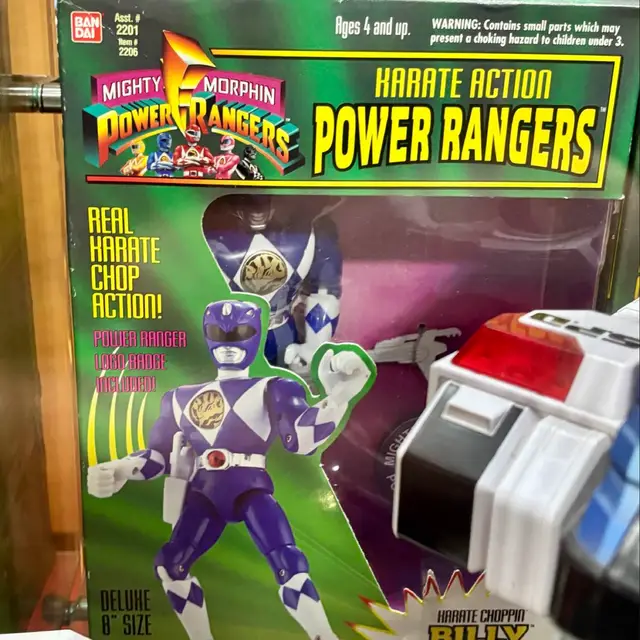 Karate Choppin’ Billy, Karate Action Power Rangers