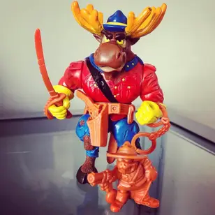 Monty Moose, Vintage Teenage Mutant Ninja Turtles: 1992 Series