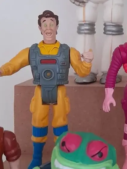 Peter Venkman with Ghoulgroan Ghost (Screaming Heroes), The Real Ghostbusters: Wave 5