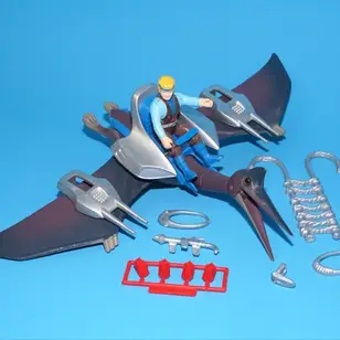 Quetzalcoatlus with Yungstar, Dino-Riders: Series 1