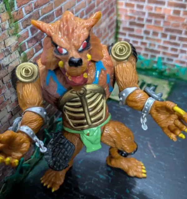 Rahzar, Vintage Teenage Mutant Ninja Turtles: 1991 Series, Blue Accessories