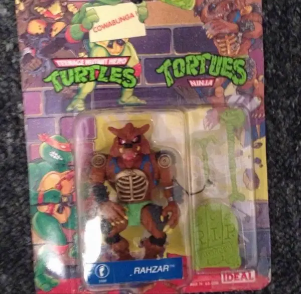 Rahzar, Vintage Teenage Mutant Ninja Turtles 1991, Green Accessories