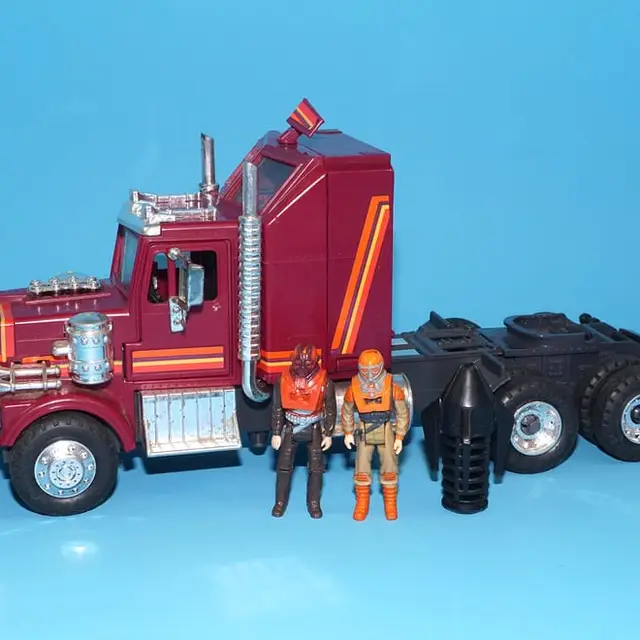 Rhino with Matt Trakker and Bruce Sato, M.A.S.K. 1985