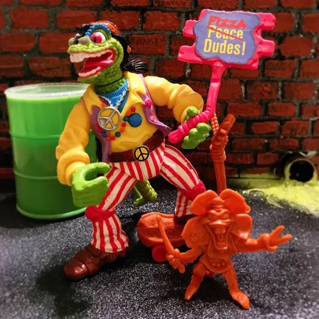 Rock 'N Roll Mondo Gecko, Vintage Teenage Mutant Ninja Turtles: 1992 Series