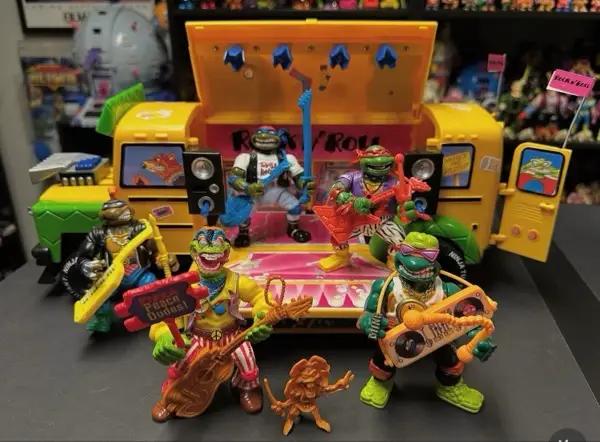 Rock 'N Roll Muta Bus, Vintage Teenage Mutant Ninja Turtles: 1992 Series
