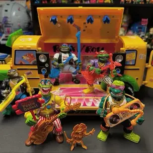 Rock 'N Roll Muta Bus, Vintage Teenage Mutant Ninja Turtles: 1992 Series