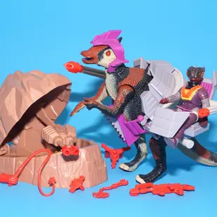 Saurolophus with Lokus, Dino-Riders: Series 2