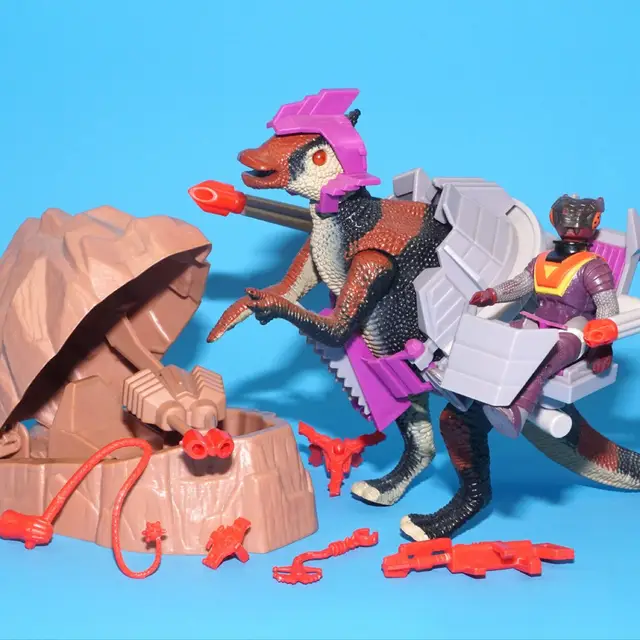 Saurolophus with Lokus, Dino-Riders: Series 2