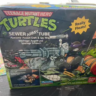 Sewer Army Tube, Vintage Teenage Mutant Ninja Turtles: 1989 Series