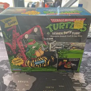 Sewer Party Tube, Vintage Teenage Mutant Ninja Turtles: 1989 Series