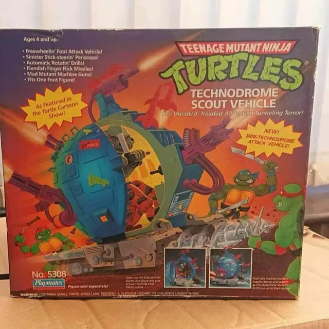 Technodrome Scout Vehicle, Vintage Teenage Mutant Ninja Turtles: 1993 Series