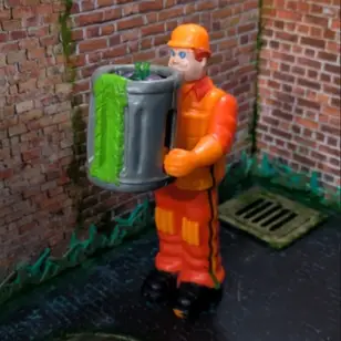Terror Trash Ghost (Haunted Humans), The Real Ghostbusters: Wave 4
