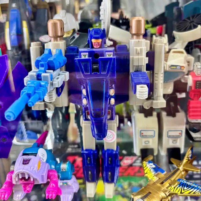 Triggerhappy with Blowpipe, G1 Transformers: Decepticon Targetmasters (1987)
